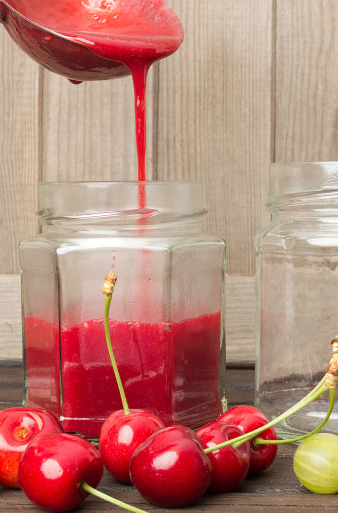 Einkochen marmelade abfüllen kirschen 666x1010 2